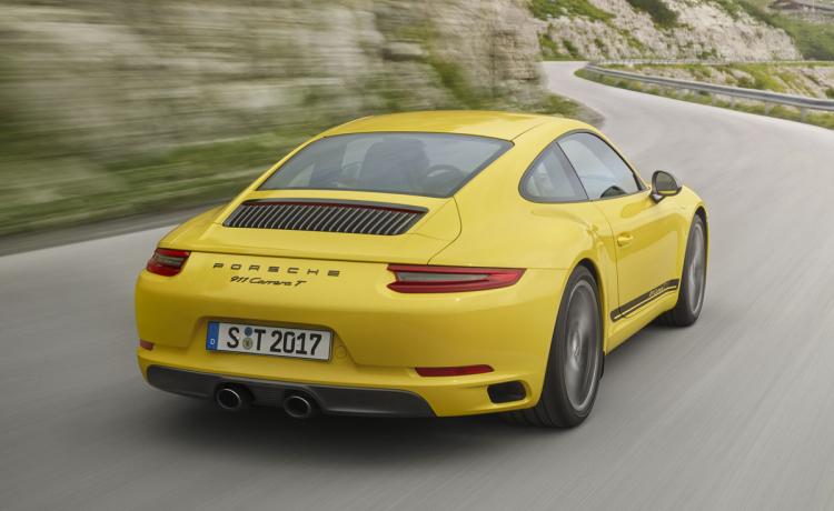 First Look: Purists seeking a lightweight driving experience and bragging rights will love the new 2018 Porsche 911 Carrera T