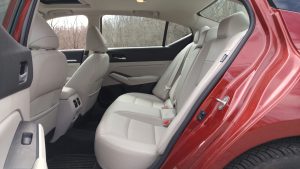 2019 Nissan Altima rear seat