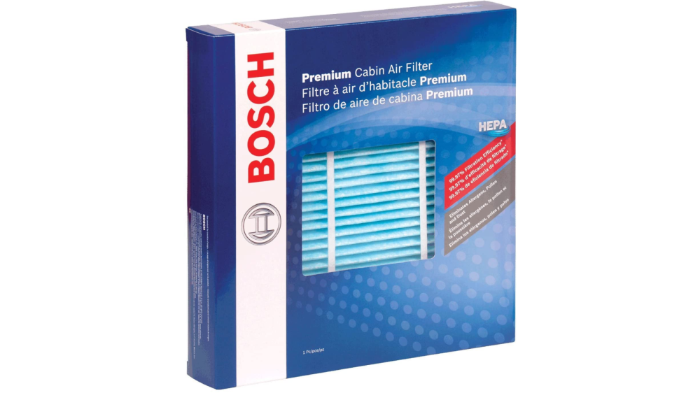 Image of front of Bosch filter package