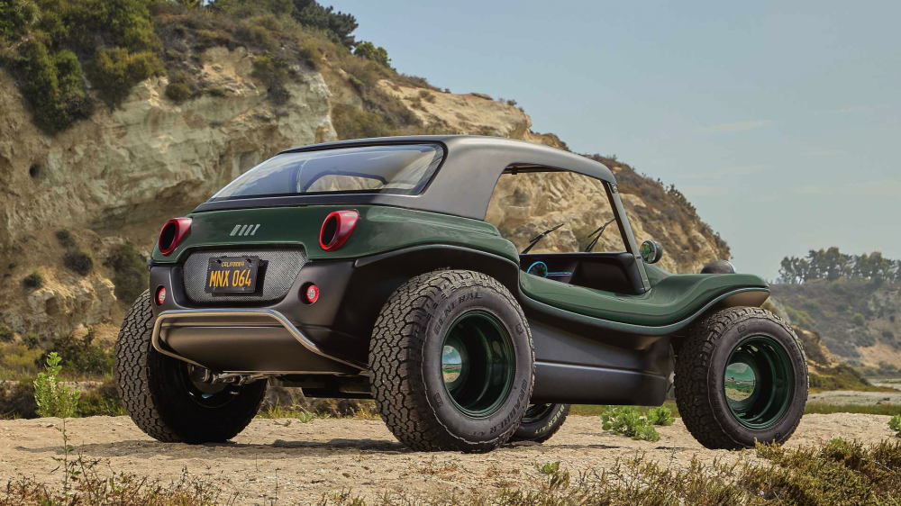 The Meyers Manx 2.0 EV's backside.