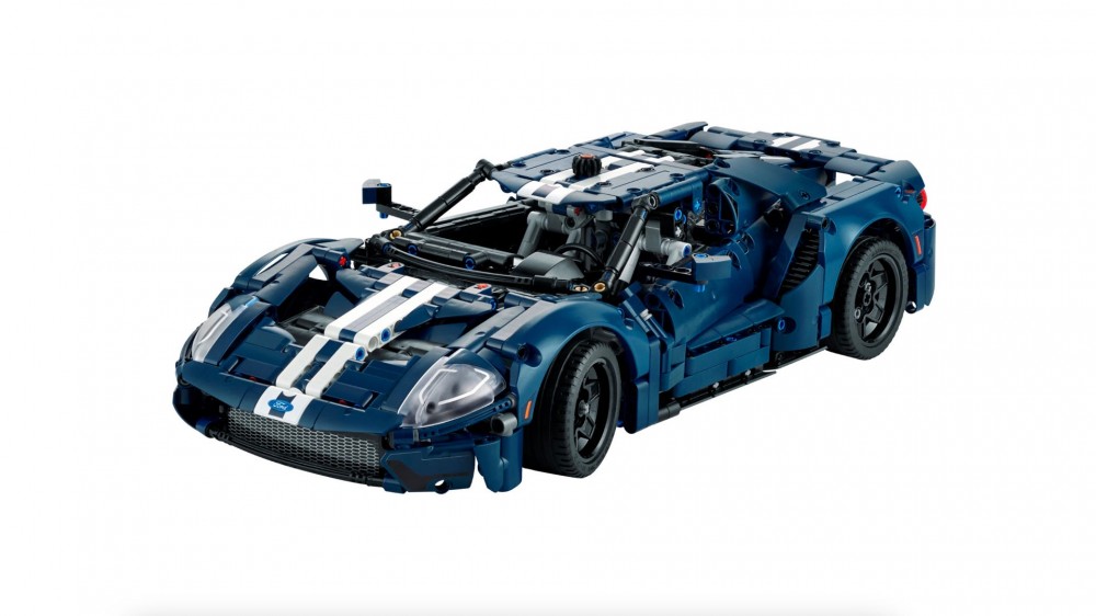 LEGO Ford GT side view