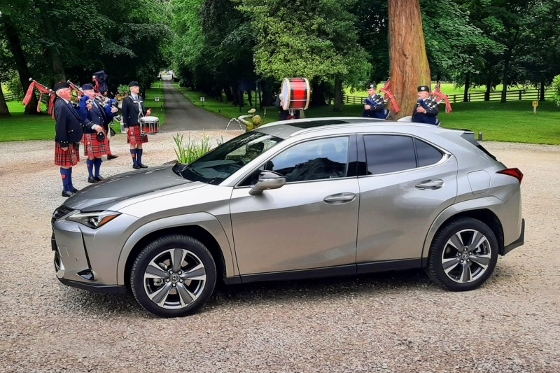 Lexus UX 300e - Carlowrie Castle