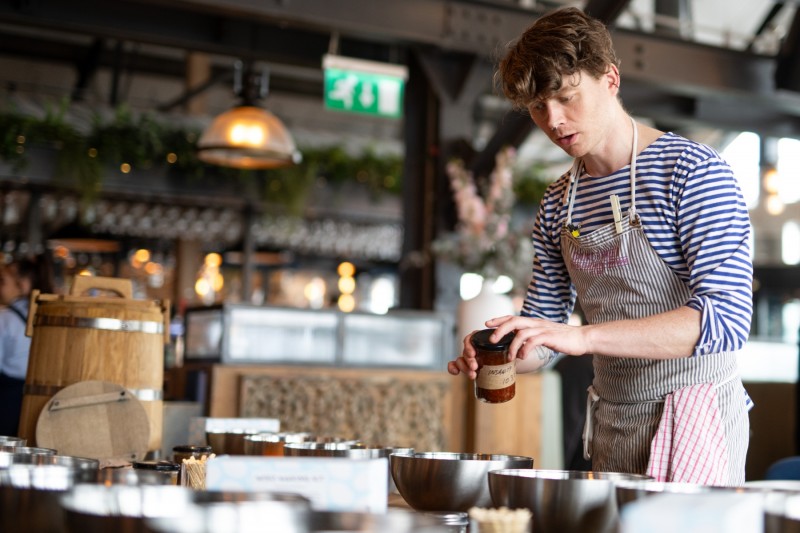 Lexus UX 300e launch- chef Robin Sheriff