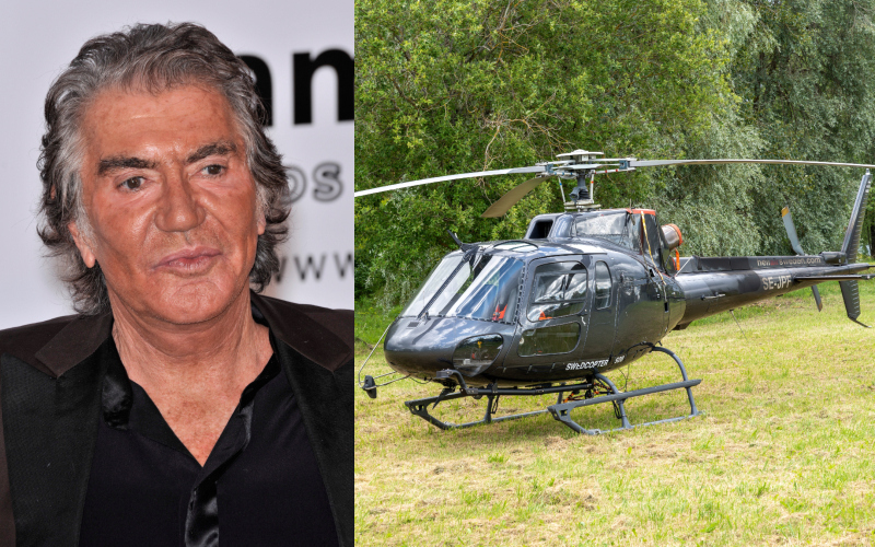 Roberto Cavalli – Aerospatiale AS 350 Helicopter, Estimated $500K | Shutterstock