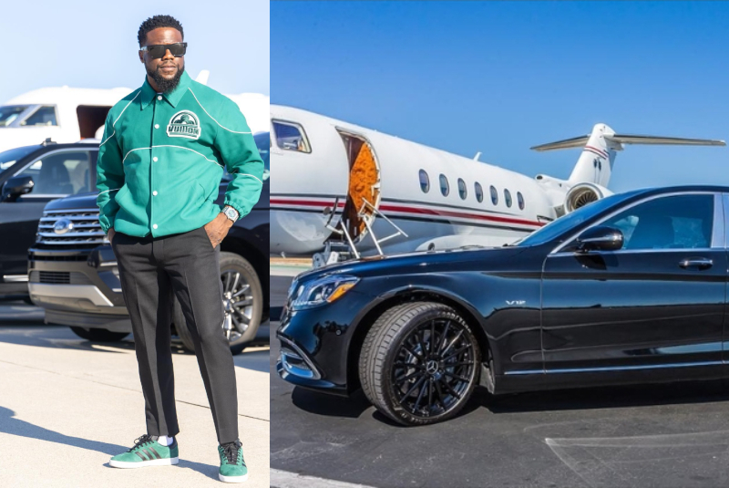 Kevin Hart – Hawker 400XP, Estimated $2.5 Million | Instagram/@kevinhart4real