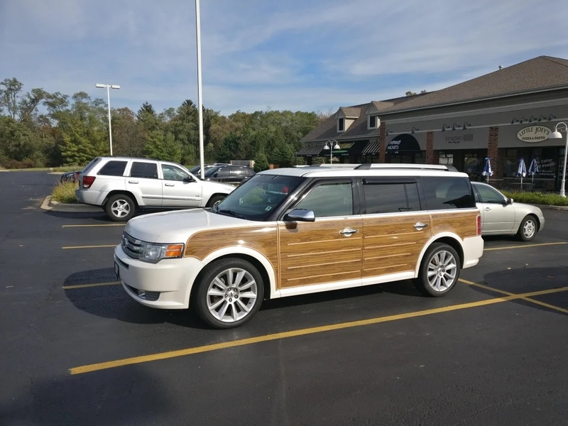 Fake Woodie Style Using Wood Panels | Reddit.com/puddud4