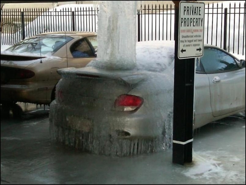 An Icy Shower | Imgur.com/Jz82i